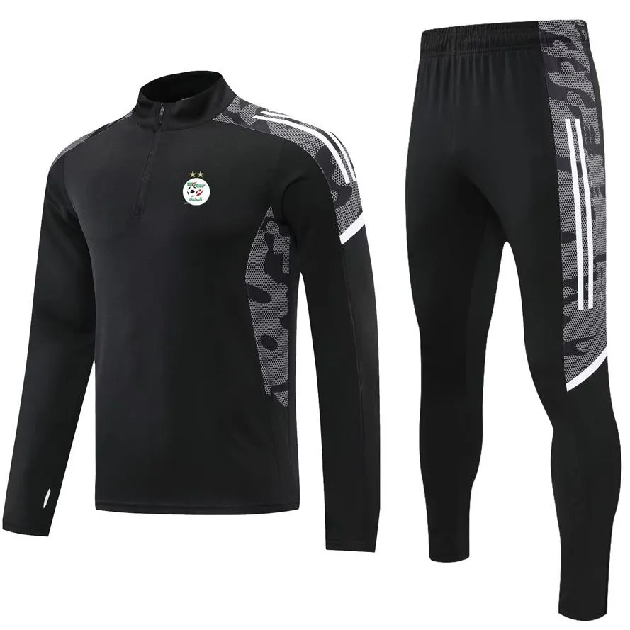 Veste et pantalon algériens pour hommes, survêtement de Football, combinaisons d'entraînement de Football, vêtements de sport, vêtements de Jogging pour adultes, Tracksuts225C