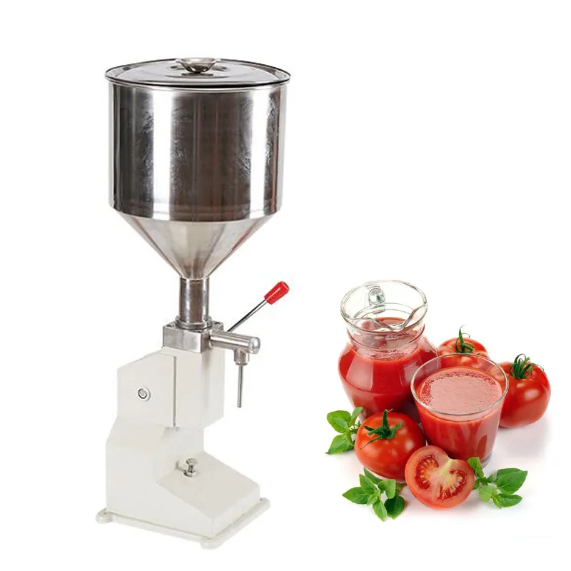 Linboss wholesale Manual Paste Filling Machine Gel Filler Quantitative Liquid Wine Honey Sauce Edible Oil Small Sub Packer