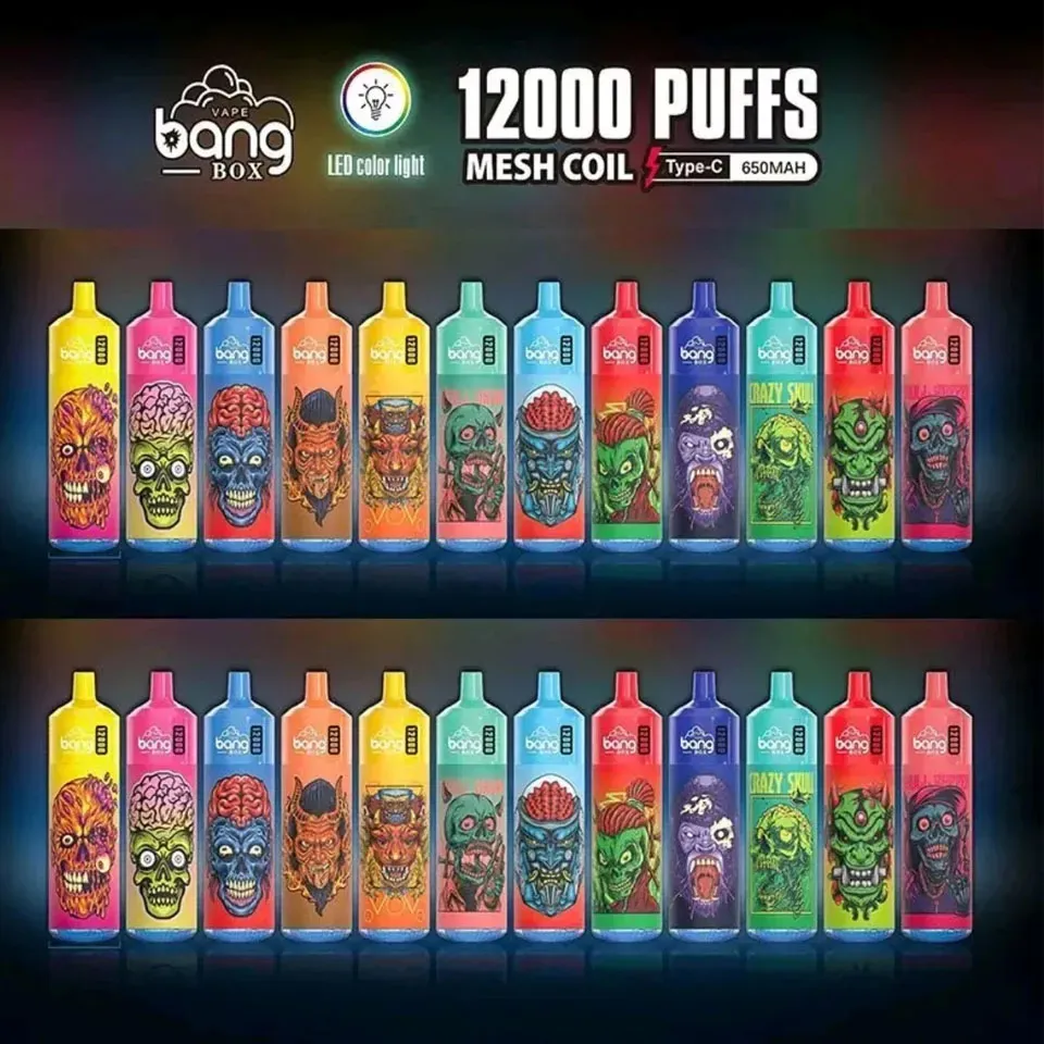 Boîte Originale Bang Box 12000 Bouffées De Cigarettes Électroniques