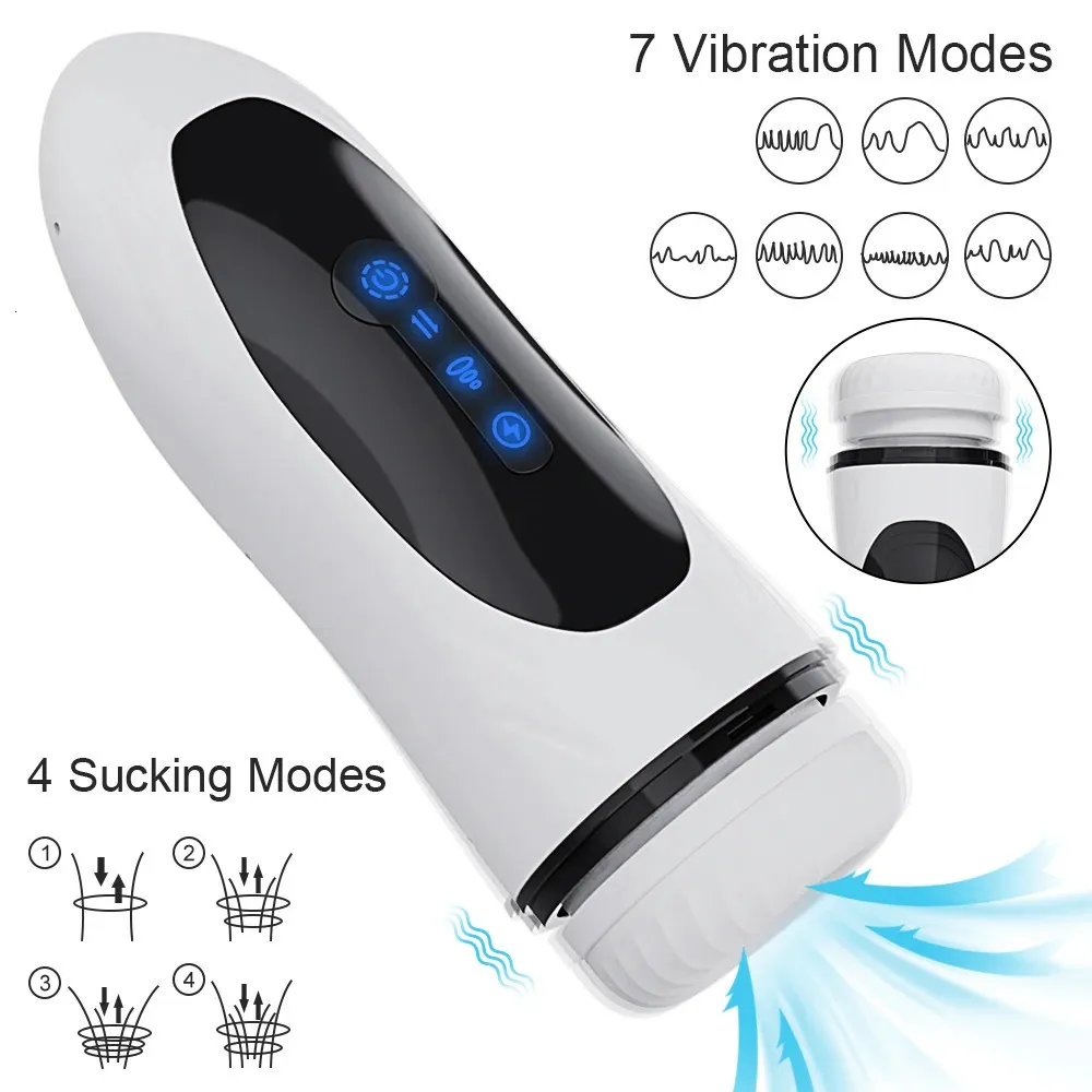 Telescopic Sucking mastrubation cup for Men -...
