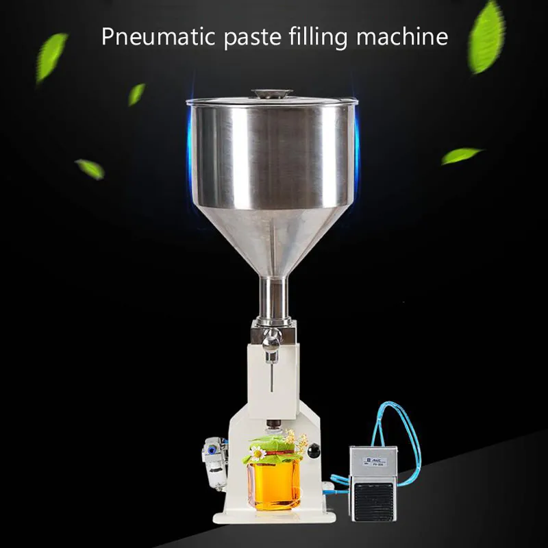 Linboss wholesale Manual Food Oil Filling Machine Water Sauce Cream Honey Liquid Paste Packaging Equipment Shampoo Juice Filler