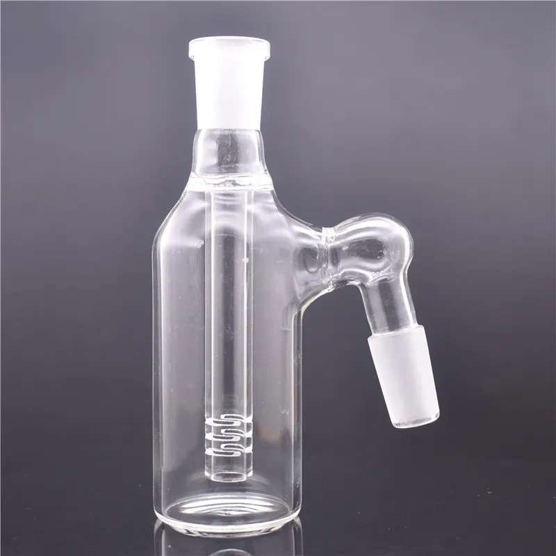 Colector de cenizas de vidrio para Bong 14 mm-14 mm 18 mm-18 mm Adaptador AshCatcher para Bongs embriagador panal perc colectores de cenizas narguiles