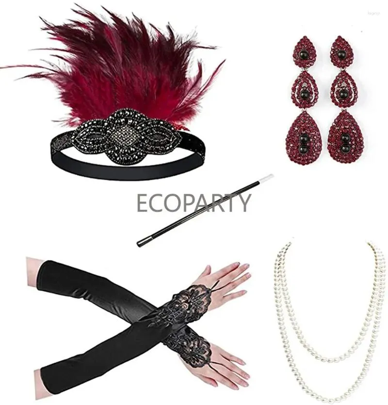 Party Supplies 1920 S Ladies Fancy Dress Accessories Flapper 1920s Charleston Girl Ecoparty