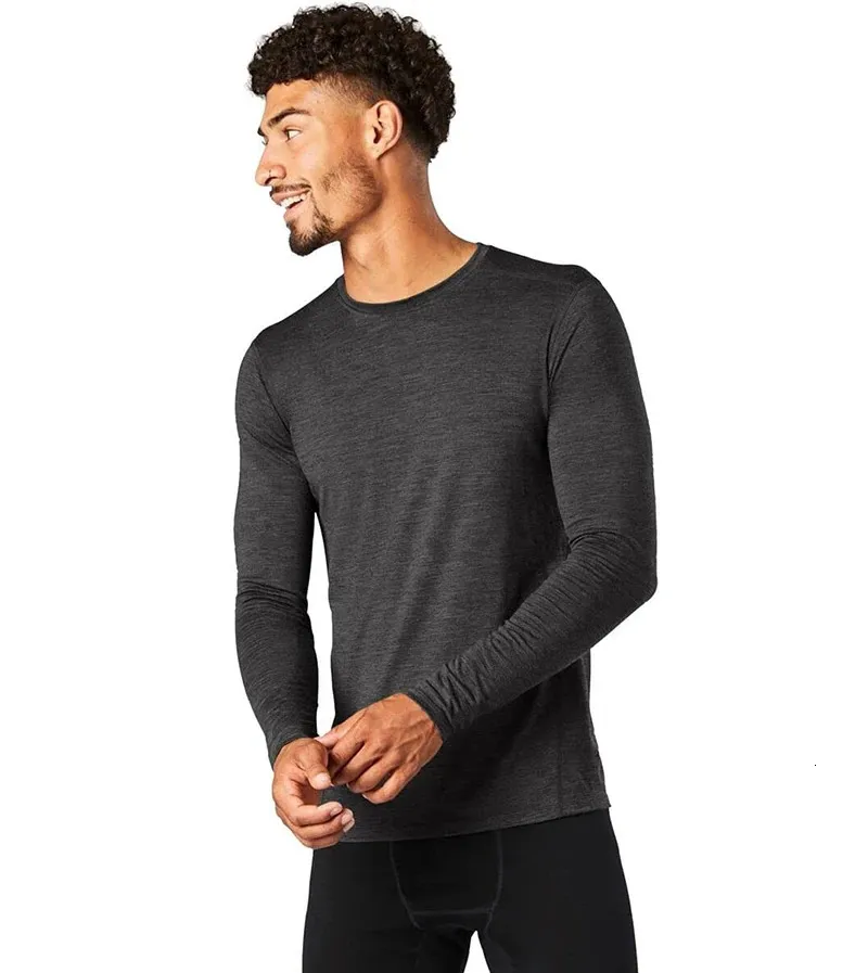 Breathable Merino Wool 4.0 Thermal Underwear For Men Base Layer
