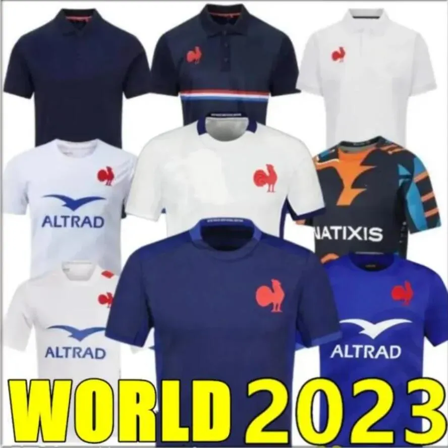 2023 Super Rugby Jerseys Maillot de French Boln 셔츠 남성 크기 S-5XL 여성 키트 Enfant Hommes Femme Sport