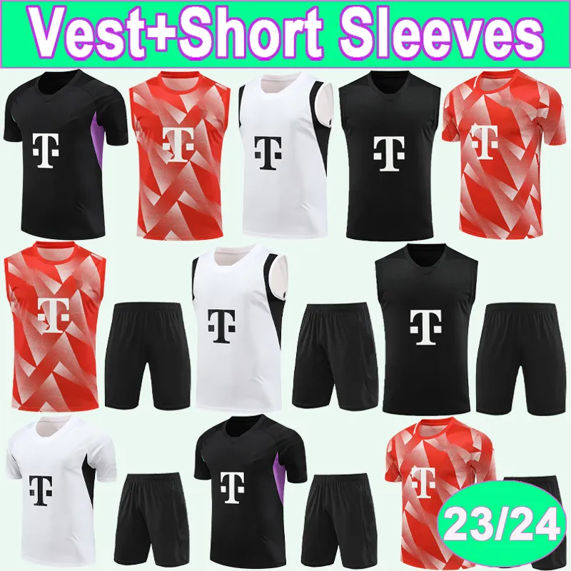 23 24 Davies Muller Training Wear Short Sleeve Soccer Jerseys Kimmich Gnabry Goretzka Sane Coman Mane Musiala Football Shirt Vest