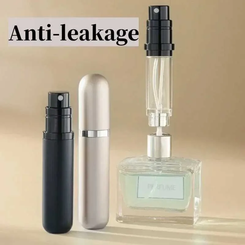 5ml recarregável mini garrafa de perfume portátil spray cosmético atomizador recipiente garrafas de viagem