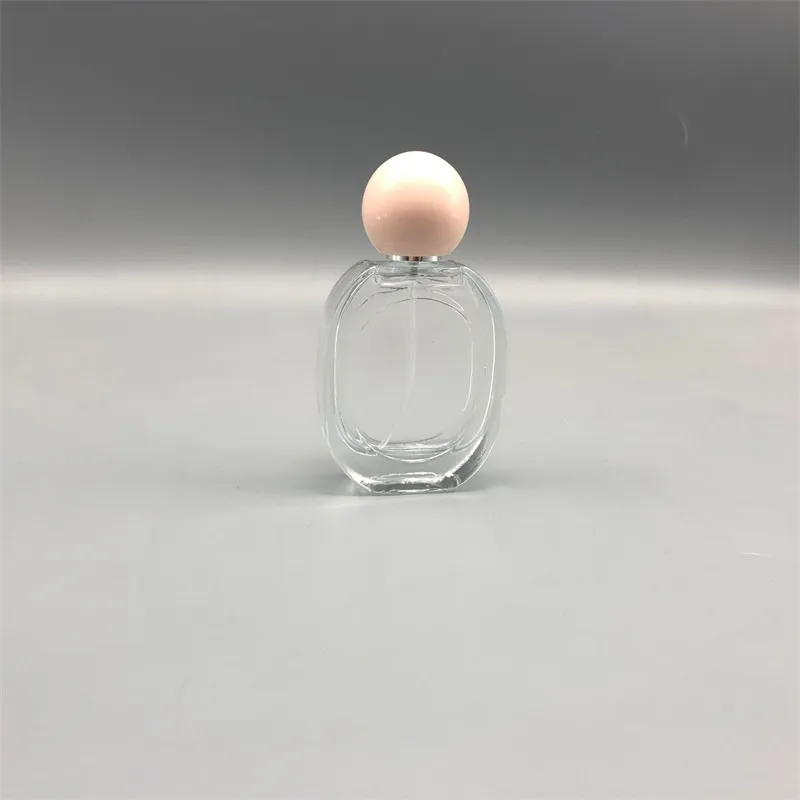 30ML oval glass perfume bottle luxury empty portable perfume refill perfume bottle cosmetic spray bottles