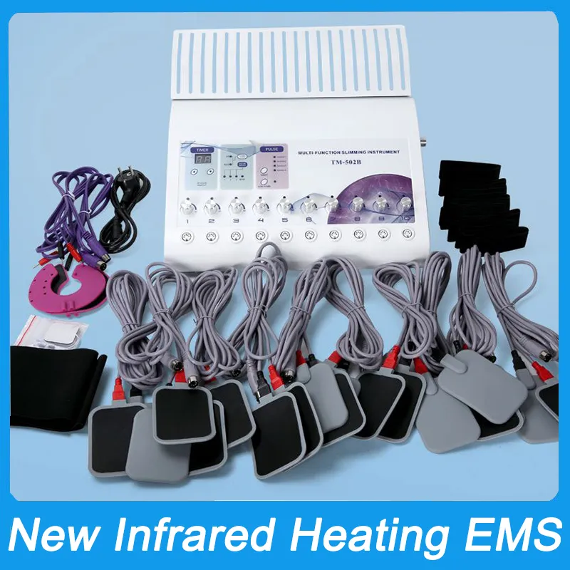 Nueva Onda Rusa EMS Máquina Delgada Estimulador Muscular Contorno