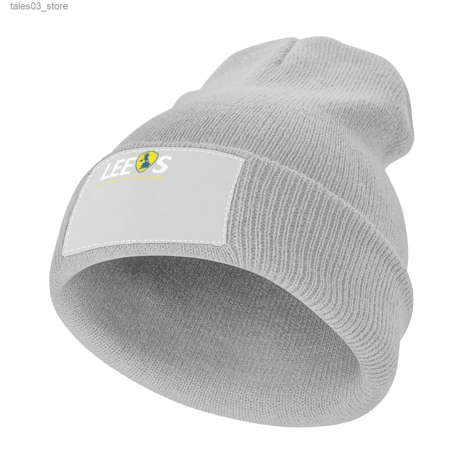 Beanie/Skull Caps Leeds United Classic Sticked Cap Fluffy Hat Golf Hat Caps Women's Cap Men's Q231130