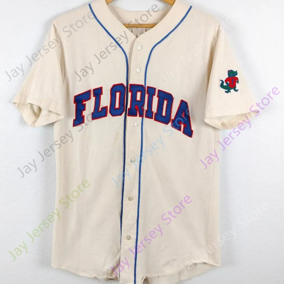 Custom Florida Gators Baseball Jersey NCAA College Austin Langworthy Cory Acton Brady Smith Ben Specht David Eckstein David Ross Mike Zunino