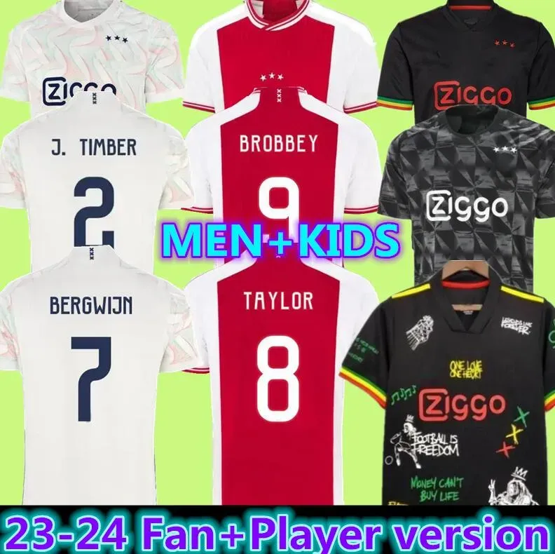 AKPOM 23 24 Jerseys de football Mikautadze Berghuis Chemise de football Van Den Boomen Bergwijn Marley 2023 2024 Home Away SOSA Chemises de football Hommes Enfants Uniformes Cruyff Sutalo