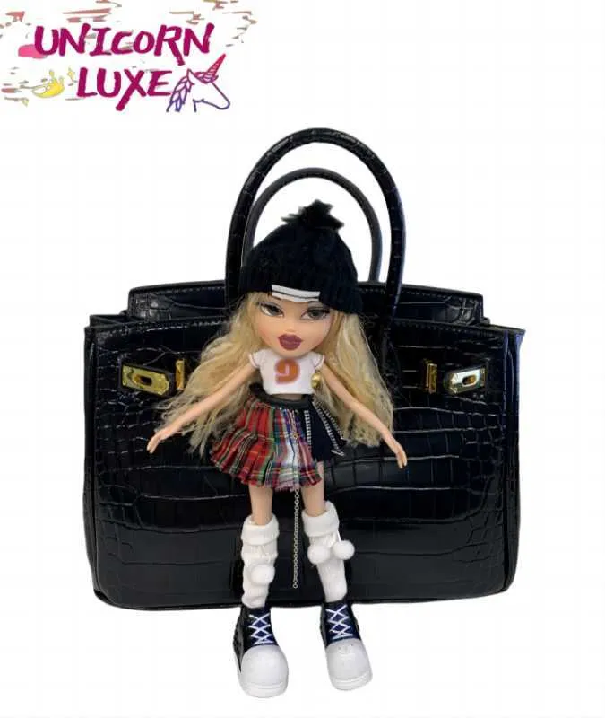 negozio online di borse tote originali B-rikis Joking Barbie Bag Style Doll DIY Dark Young Money con logo reale