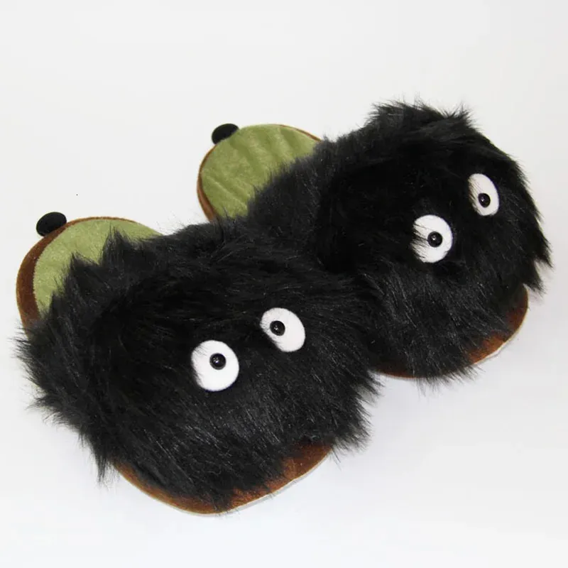 ✿ Totoro Fairydust Plush Slippers Soft Warm Indoor Slippers - Main Image