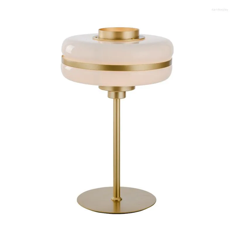 Modern LED Crystal Table Lamps Dunnes Stores With Glass Cover And White