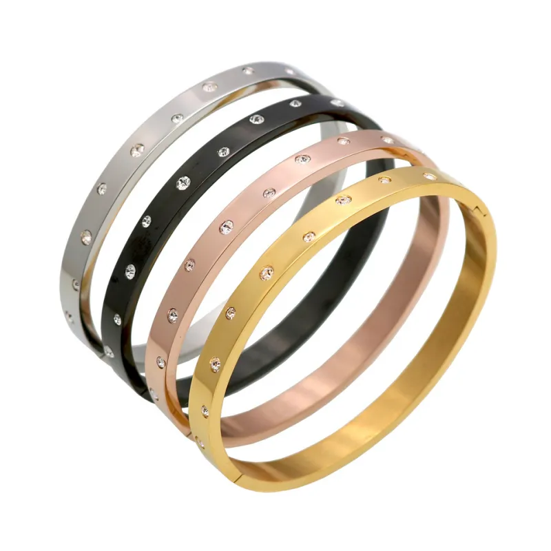 Luxusmarke Echtheits-Armband-Armband-weißer Zirkonia-Einsatz-Schmuck für Geschenk