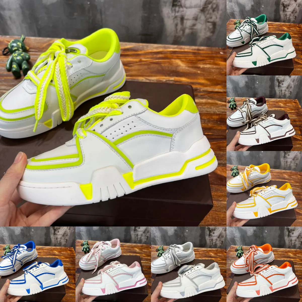 Scarpe da ginnastica Designer Redemption Sneaker Scarpe casual The Last Redemption Scarpe Donna Uomo Scarpe casual in pelle Moda Sport Corsa Spacecourt Skate Sneaker Taglia 35-45