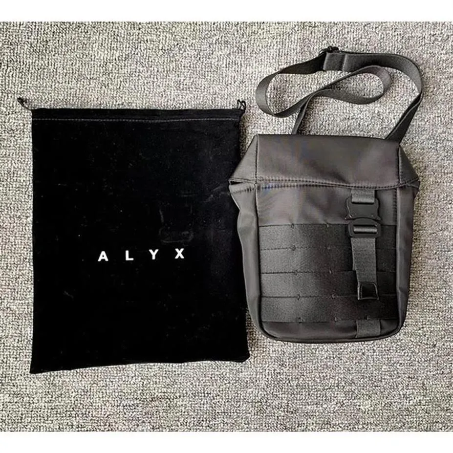 حقائب الخصر High Street Hip Alyx Men Women Functional Tactical Hand Handbags Bag Canvas Bag 1017 9SM255R250A