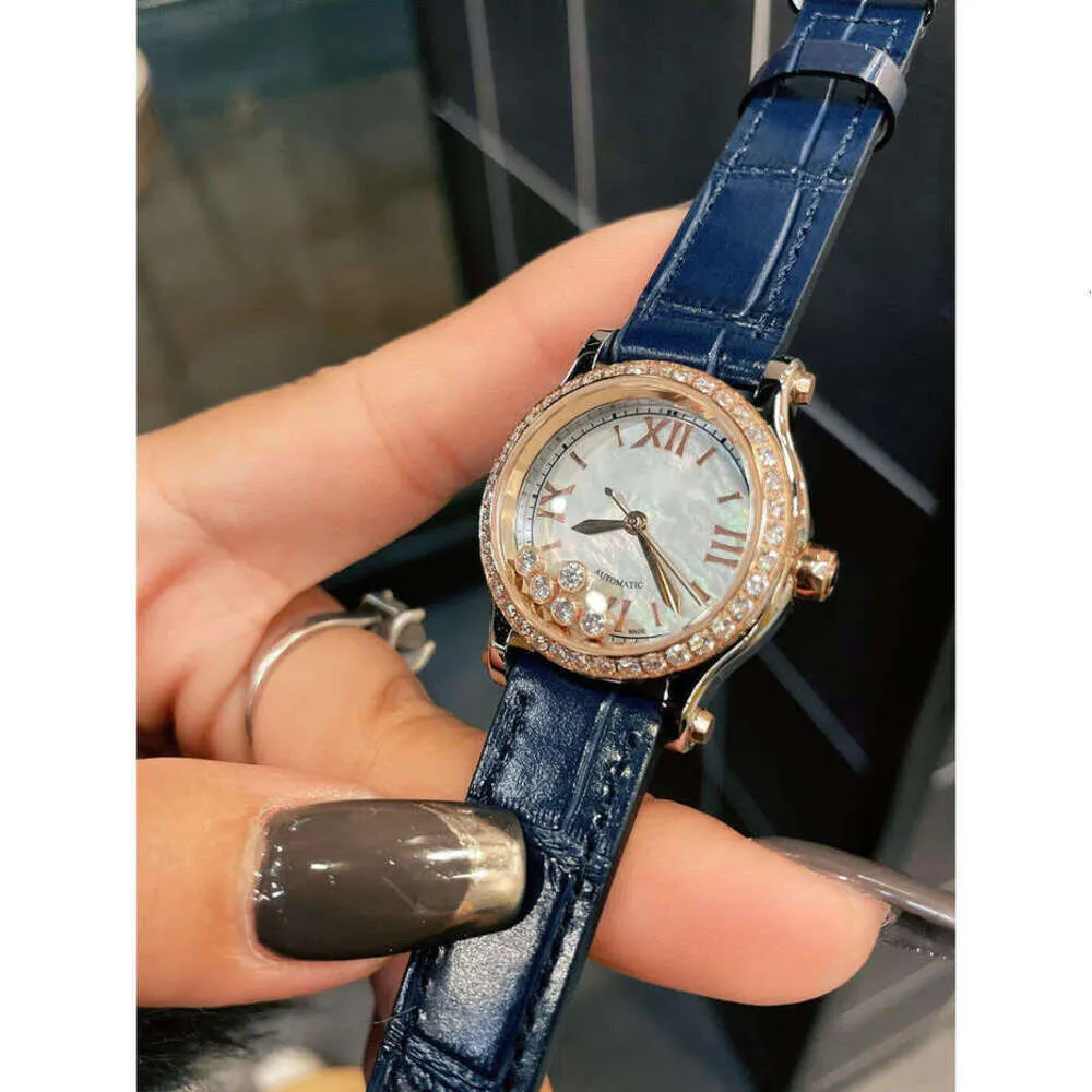 MOVIMENTO CHOPARI Ladies Trend Chopar Chopard Quartz Women 36mm Diamond Owatch Designer classico XIC2 Happy Sport Series Fashi