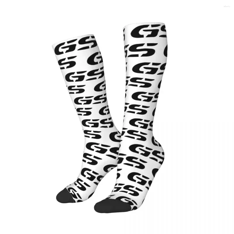 Men's Socks GS Motorcycle Adventure Accessories Mid Calf Sweat Absorbing Winter Cute For Womens