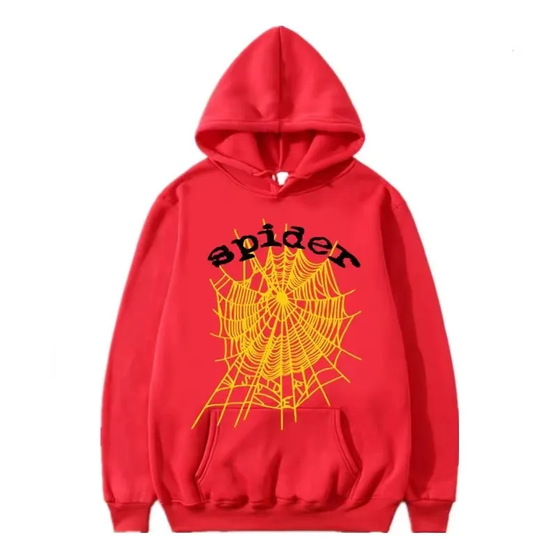Sp5der Hoodie Sp5der Hoodie Mens Designer Sweater Pullover Pink
