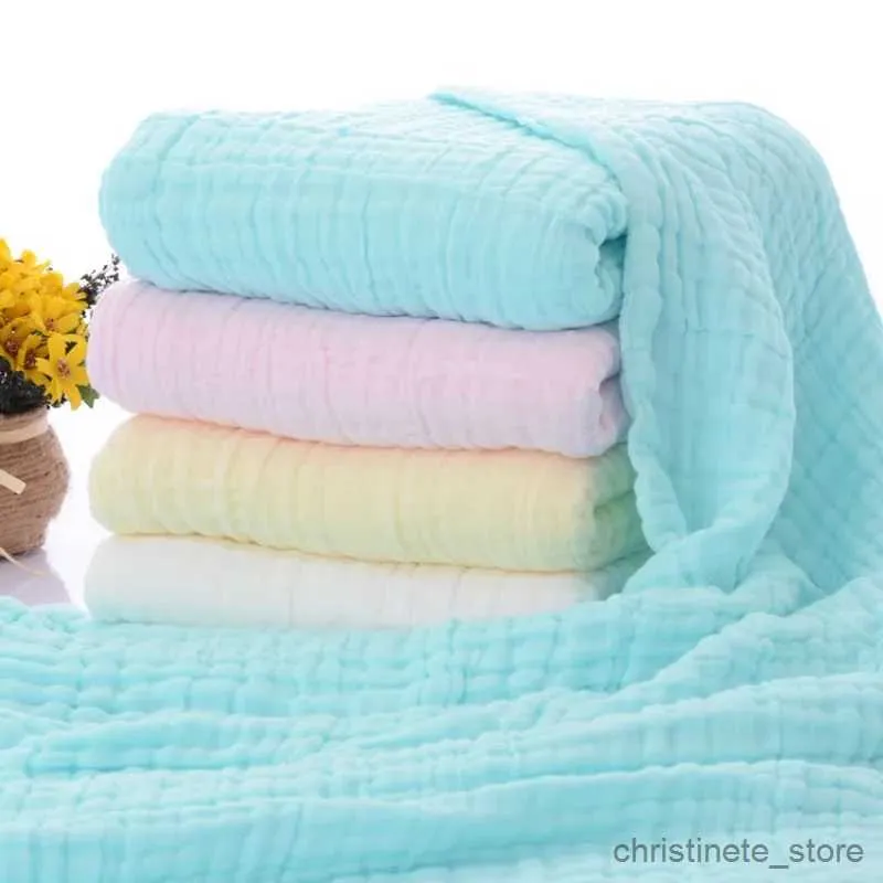 Blankets Swaddling Bamboo Cotton Baby Receiving Blanket Infant Kids Swaddle Wrap Blanket Sleeping Warm Quilt Bed Cover Muslin Baby Blanket