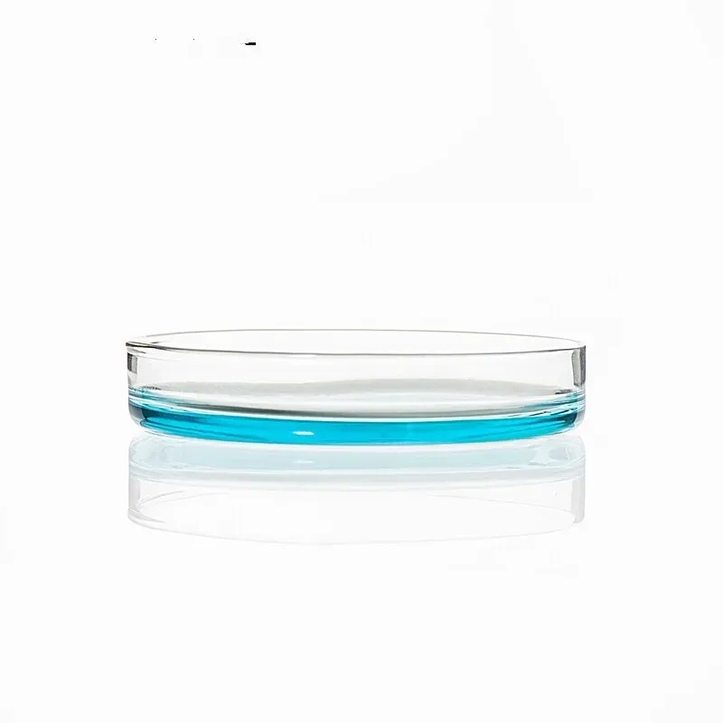 1Package/Lab Supplies Dish 90mm Borosilicate Glass Petri Dish for Chemical Laboratory Bacteria Yeast Tissue Culture