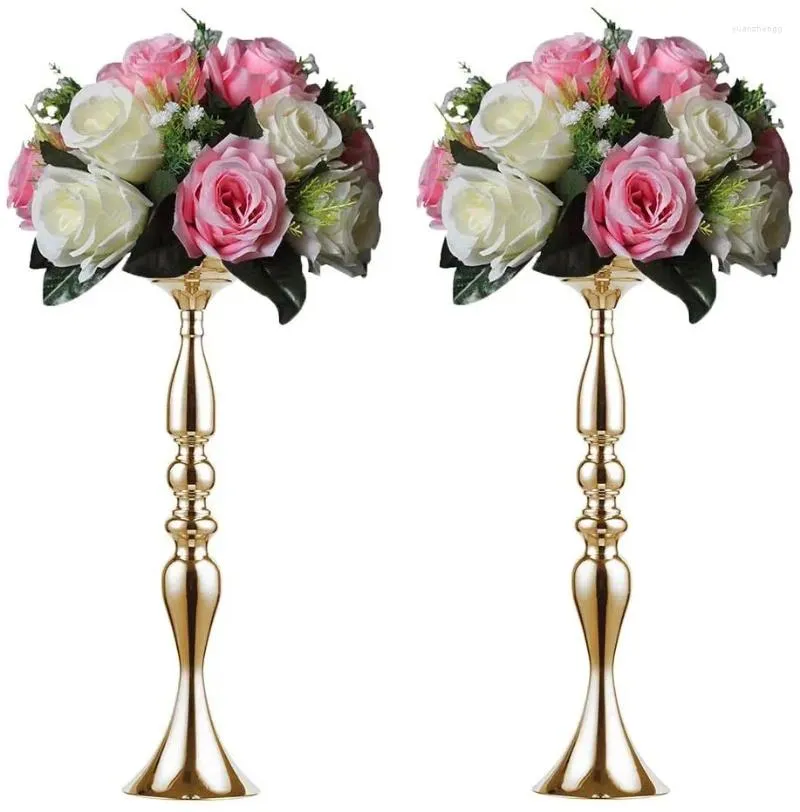 Candle Holders Floral Centerpiece Riser Kwiat Stojak na wesele urodziny