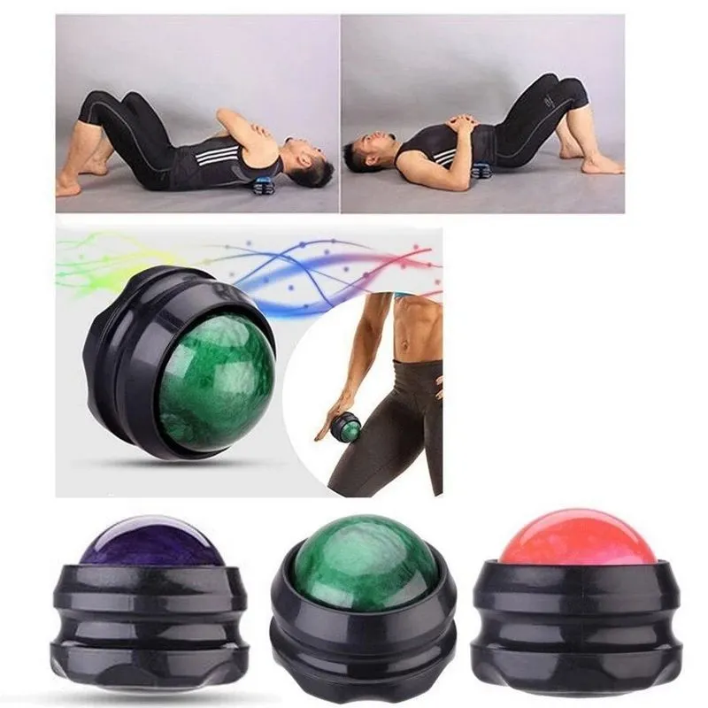 UP018 Fitness Massage Roller Ball Massager Body Therapy Foot Hip Back Relaxer Stress Release Muscle Relaxation Roller Ball Massages