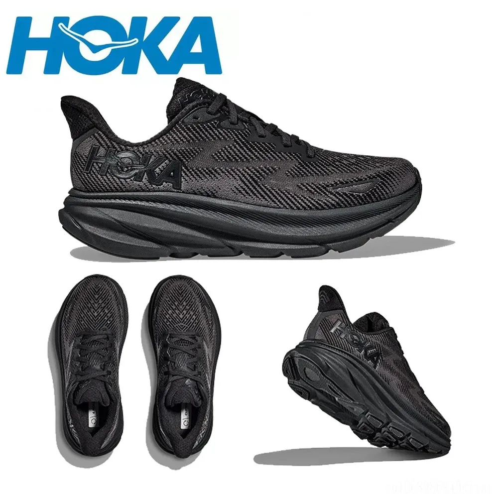 Dress Shoes Hokas Clifton 9 Running Shoes Trainer Mens and Women's Lightweight Cushioning Marathon Absorption Breathable HighwaySneakers 231130