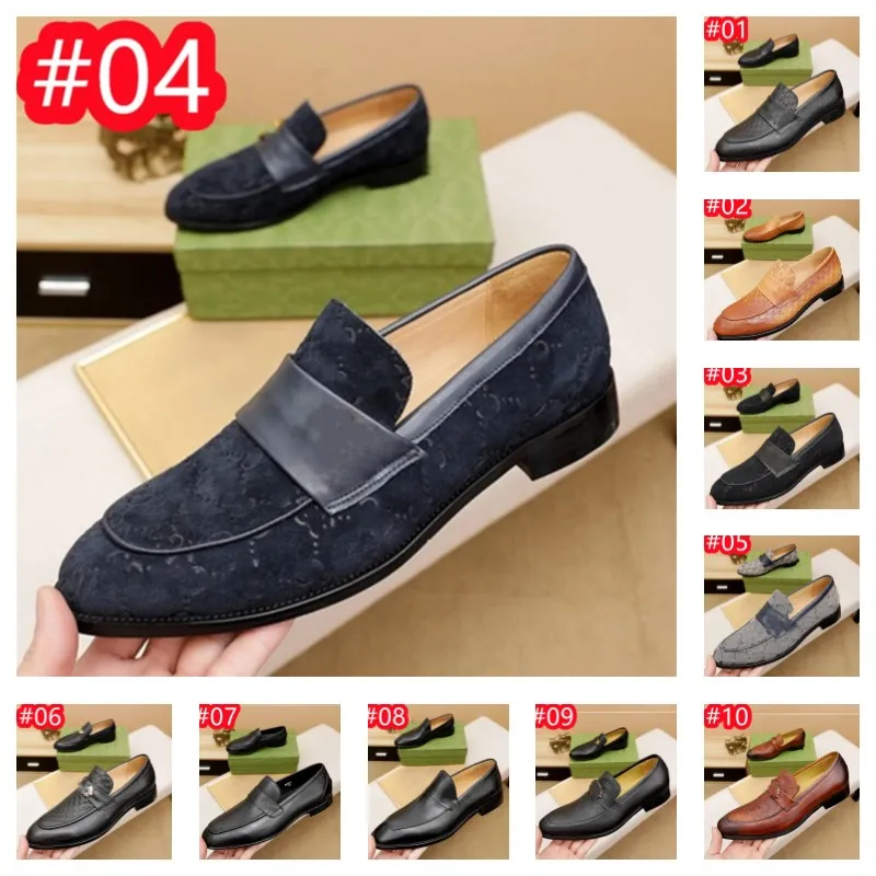 10 Modelle Herren-Loafer, Designer, luxuriöse Slipper, Herren-Kleiderschuhe, echtes Leder, braun, schwarz, Herren-Casual-Designer-Schuhe, Slip-On, Büro, Hochzeit, Schuhgröße 38–46