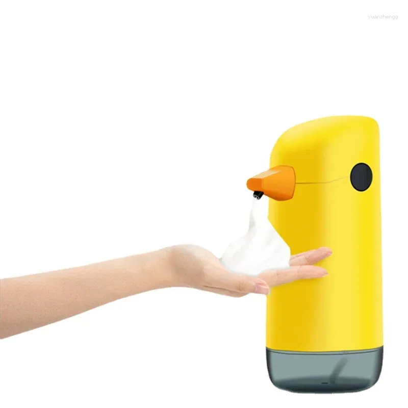 Liquid Soap Dispenser Cartoon Automatisk induktion Children's Bubble Wash Mobiltelefon Kontaktfri bakterier Kontroll
