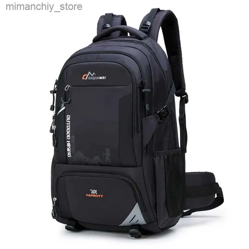 Outdoor-Taschen Neue Winmax Outdoor-Taschen Wanderrucksack 70L wasserdichte Anti-Riss-Qualitätstasche Männer Frauen Klettern Reisen Radfahren Sportrucksack Q231130