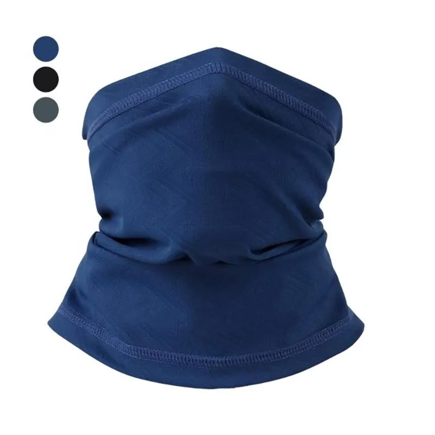 Outdoor Half Face Mask Tactical Summer Ice Scarf Witobroof Sunproof Mask Rower Szyj na szyję Ochrona na polowanie 265o