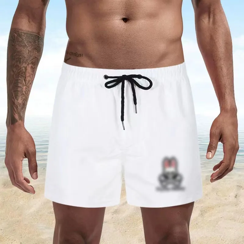 Animal Print Bunny Letter Designer Graphic Shorts Men For Men And
