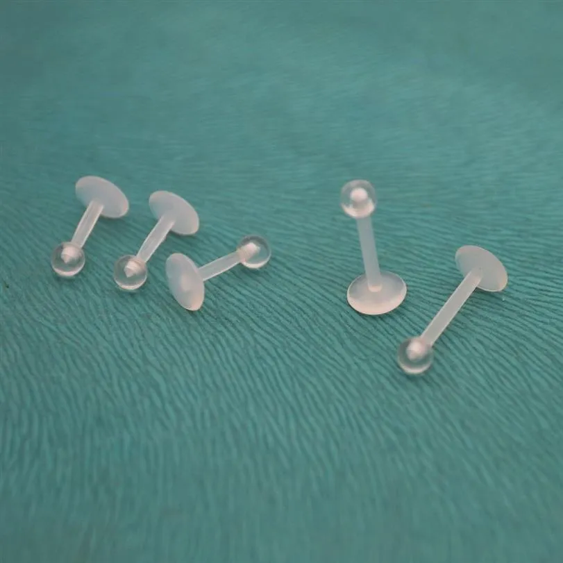 Clear 2024 lip stud