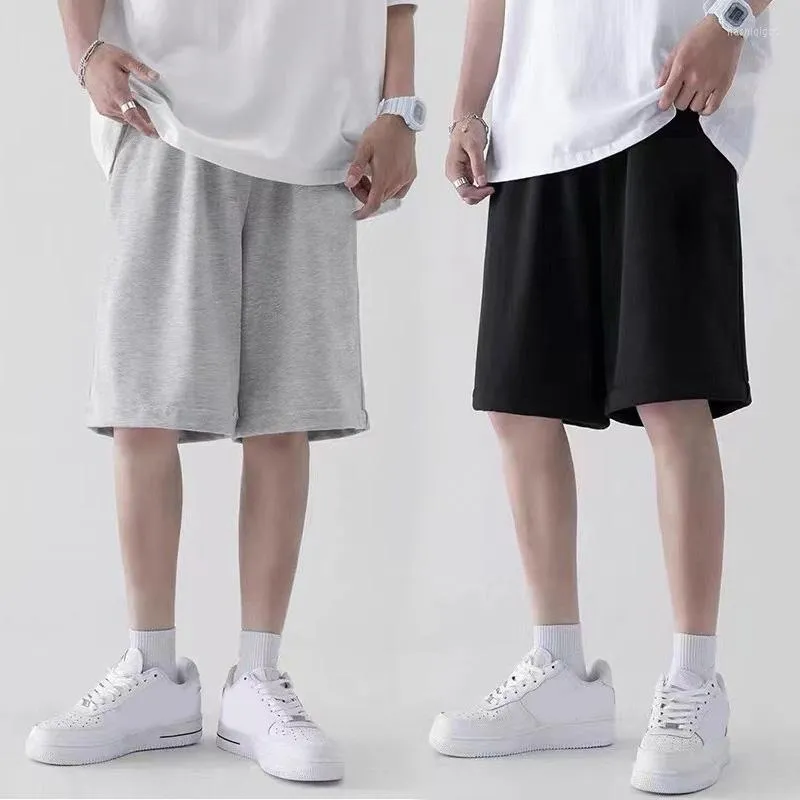 Men's Shorts Summer Men's Casual Harajuku Jogging Beach Sports Cotton Breathable Couple Streetwear Hip-hop Male