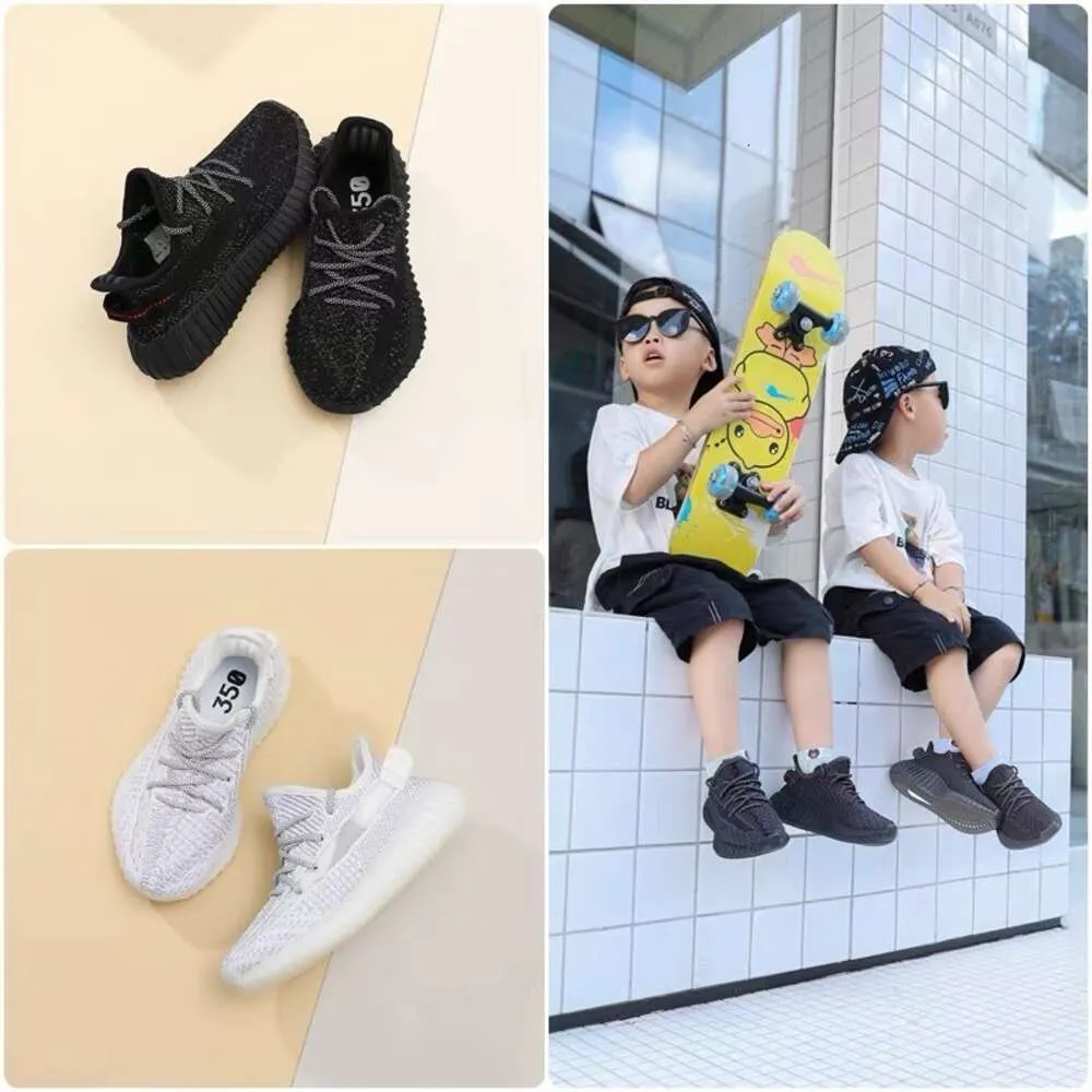 Athletic Outdoor Kids basketbal yyezy slide led jongens kinderen Schoenen Casual Running Grijze Sneakers voor meisjes Jongen Meisje Peuter