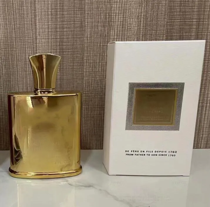 عطر الرجال 120 مل الإمبراطوري العطر Eau de Parfum 4oz طويل الرائحة تدوم فرقة EDP للجنسين Parfums كولونيا رذاذ جيد الجودة تسليم سريع