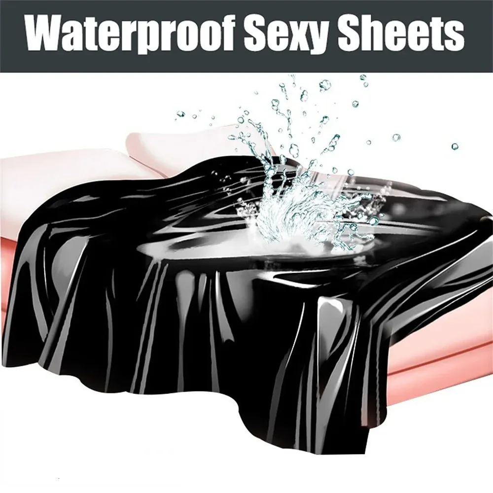 Sex Furniture SM Waterproof Sex Bed Sheets Sex Game Lubricants Oil Massage Waterproof Easy To Clean Sheet Adult Couple Flirt Bondage Sex Tool 231130