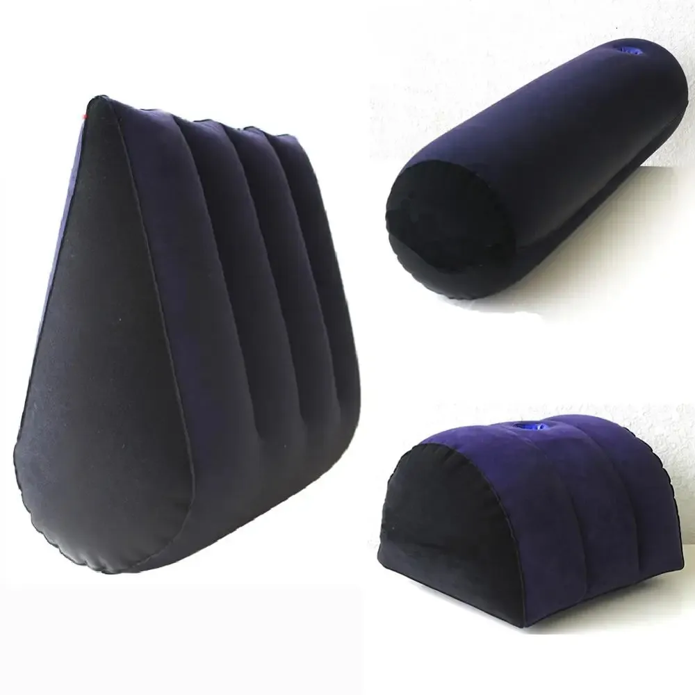 Muebles sexuales Almohada inflable de ayuda sexual Posición sexual Muebles sexuales Flocado Productos eróticos Juguetes sexuales para mujeres Parejas Sofá inflable 231130