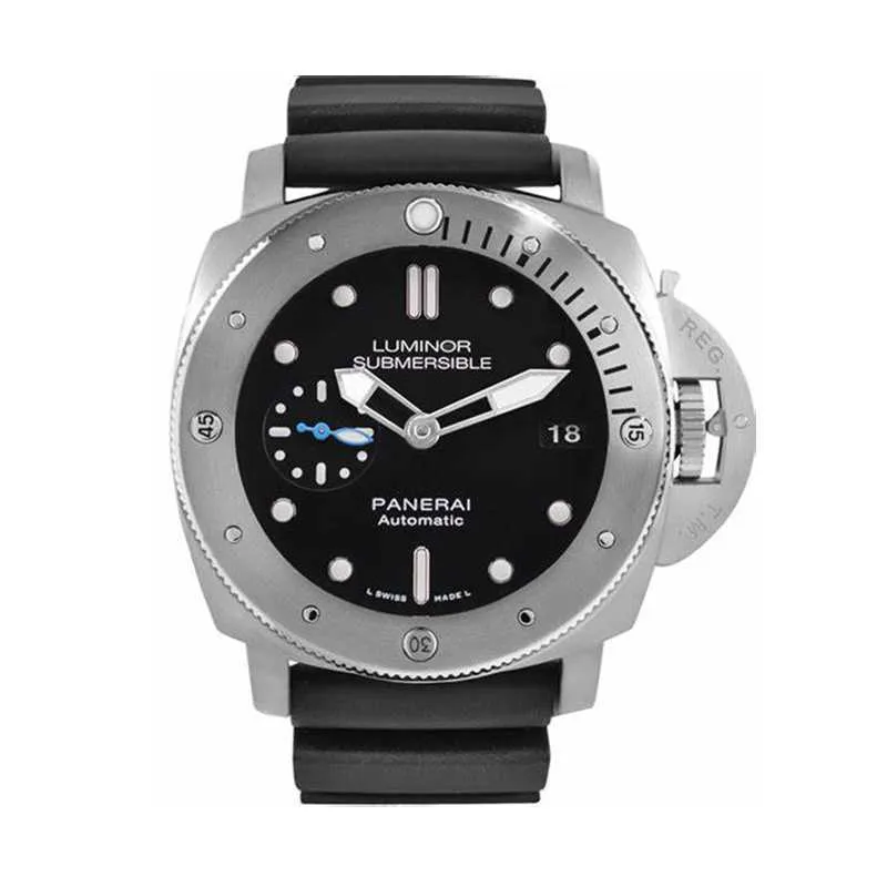 Famoso relógio de pulso de luxo masculino série stealth 42mm automático mecânico pam00682 aço inoxidável à prova d' água relógios de alta qualidade