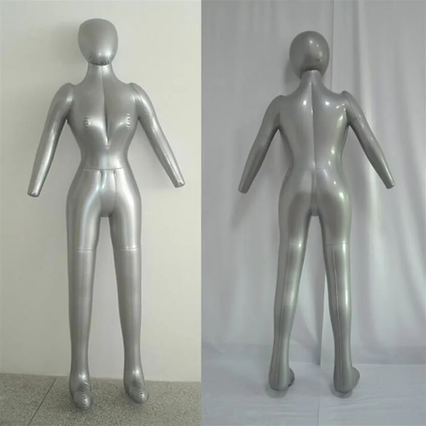 New Fashion sexy clothes Inflatable mannequin Full Body Female Model with Arm Ladies cloth xiaitextiles Window doll Display Props 310n