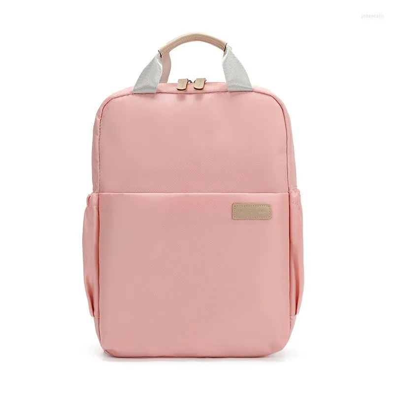 Sacs d'école Simple femmes sac à dos pour ordinateur portable jeunes filles grande capacité étudiant ordinateur travail affaires Mochila