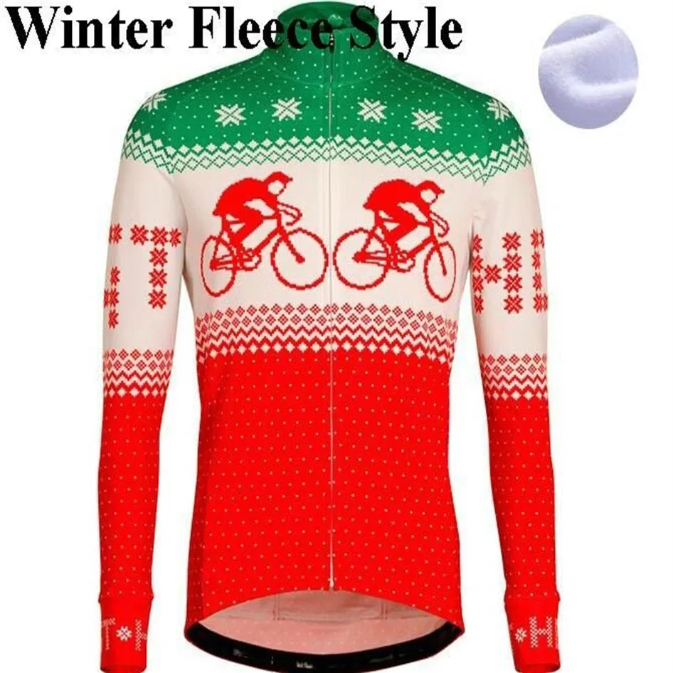 2022 feio natal inverno camisa de ciclismo térmica velo bicicleta roupas mtb camisa longa ropa ciclismo invierno hombre maillot2629