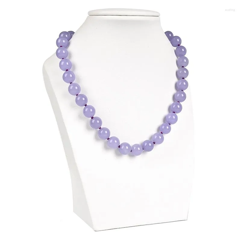 Kedjor Valbar storlek 10mm Violet Crystal Quartz har charmen av vackert halsband special i Women's Day 8 -tum grossist