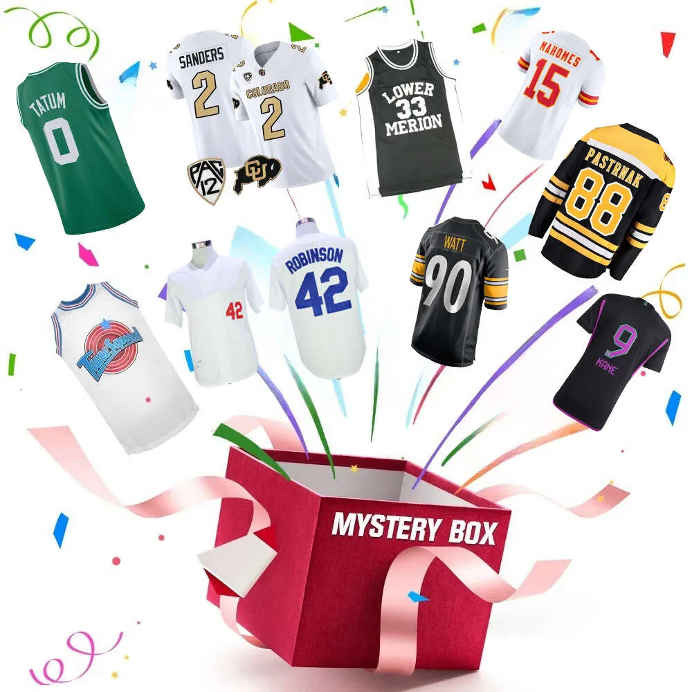 Mystery Box Basketball Jerseys Football Jerseys Soccer Jersey Hockey Jersey Mystery Boxes Sports Shirt Homports لأي قمصان موحدة عشوائية الرجال