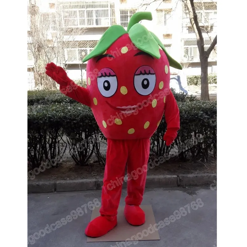 Costume da mascotte fragola di Natale Vestito da festa operato da Halloween  Vestito da personaggio dei cartoni animati Vestito da carnevale Vestito