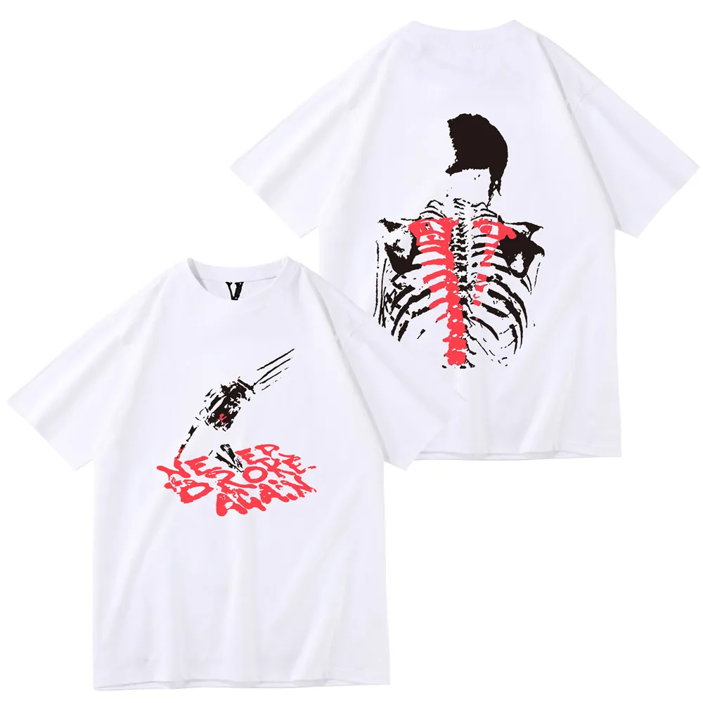 Vlone skeleton t shop shirt