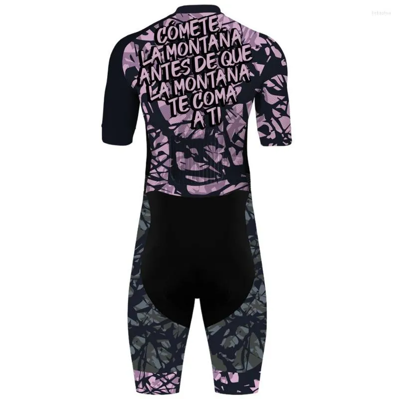 Tävlingssatser BH Team Cycling Jersey Set Lycra Jumpsuit i ett stycke Mtb Bike Hombre Summer 2023 Triathlon Skinsuit